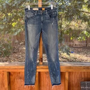 Anthropologie Pilcro And The Letterpress Distressed Skinny Jeans Size 29